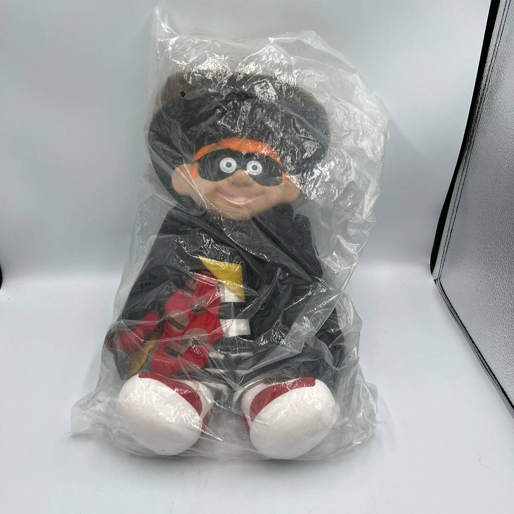 McDonalds Hamburglar Plush Doll 1987 Large 15" Black Brand New Vintage Vinyl Toy